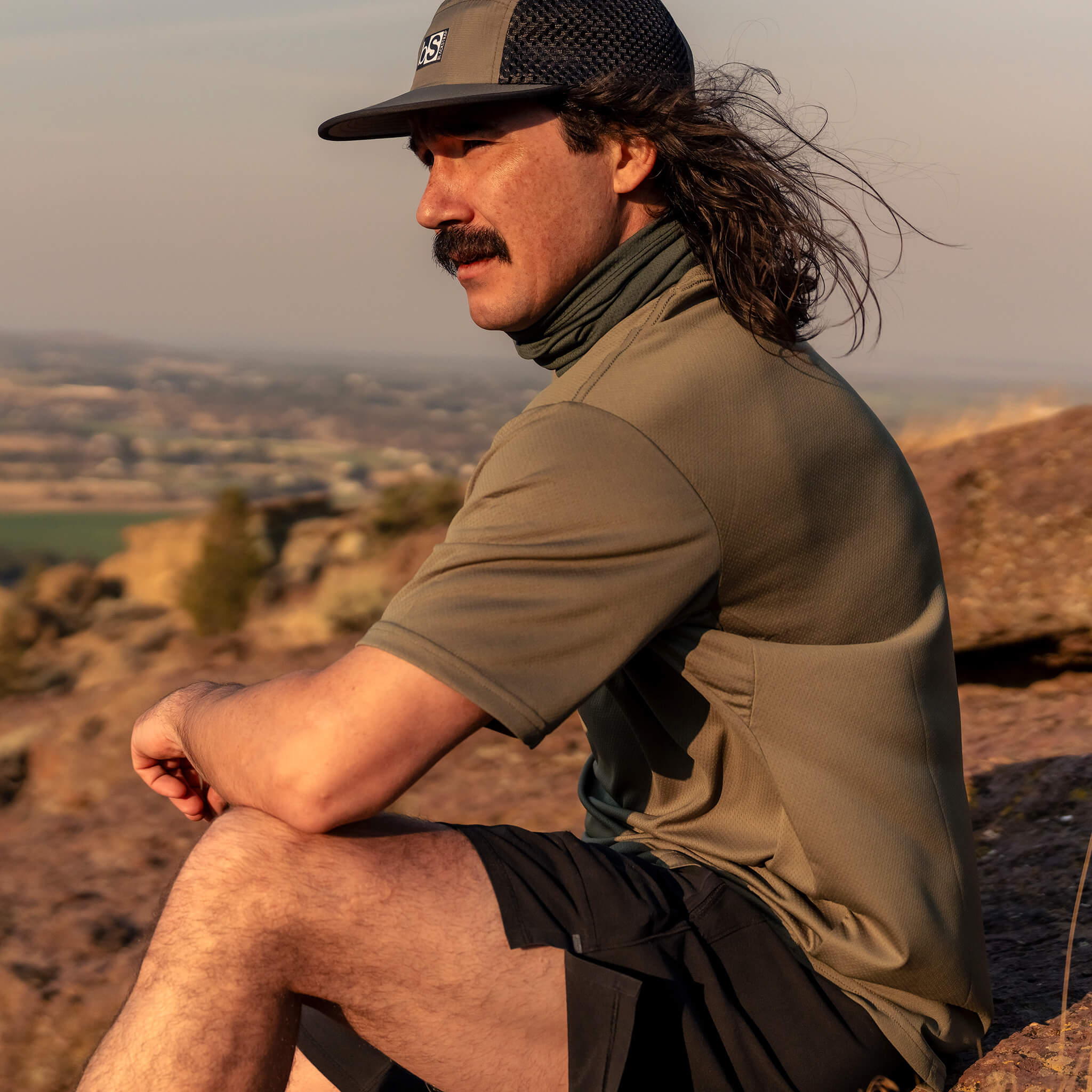 Men's Voyage Tee Shirt BlackStrap