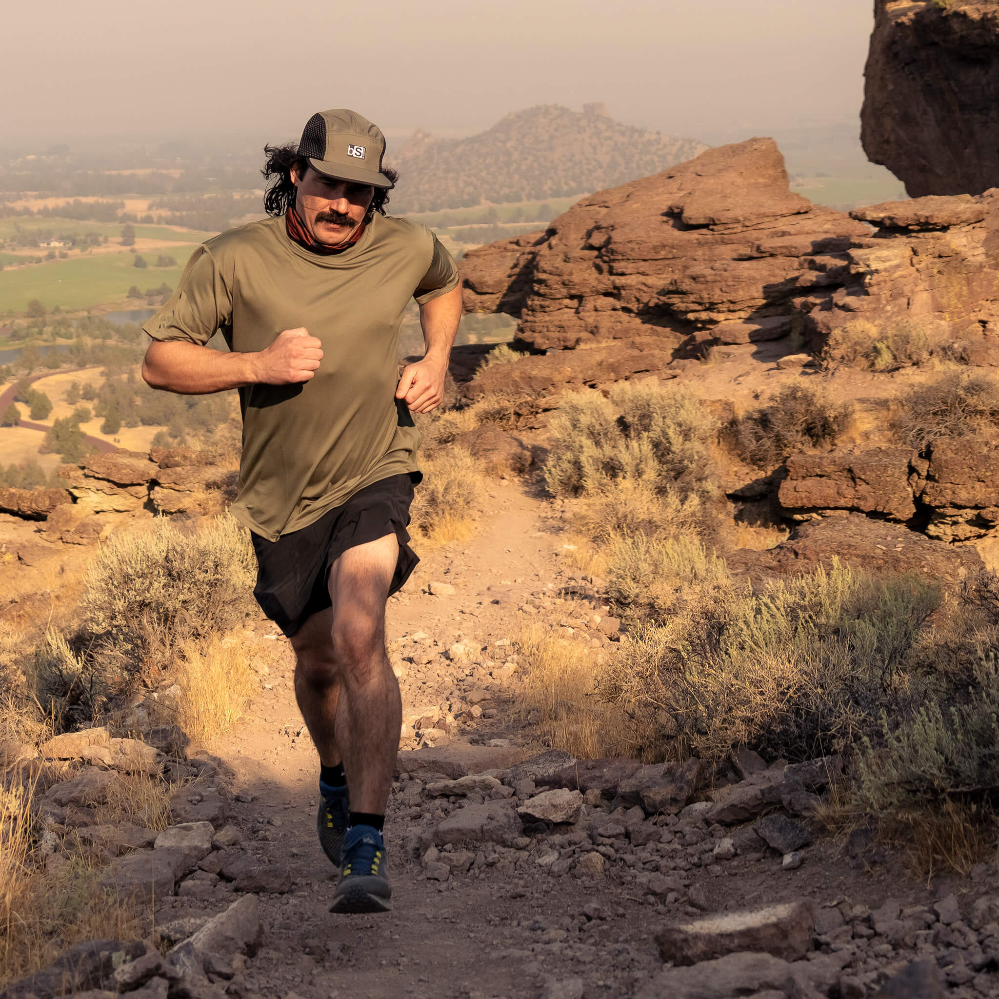 Men's Voyage Tee Shirt BlackStrap