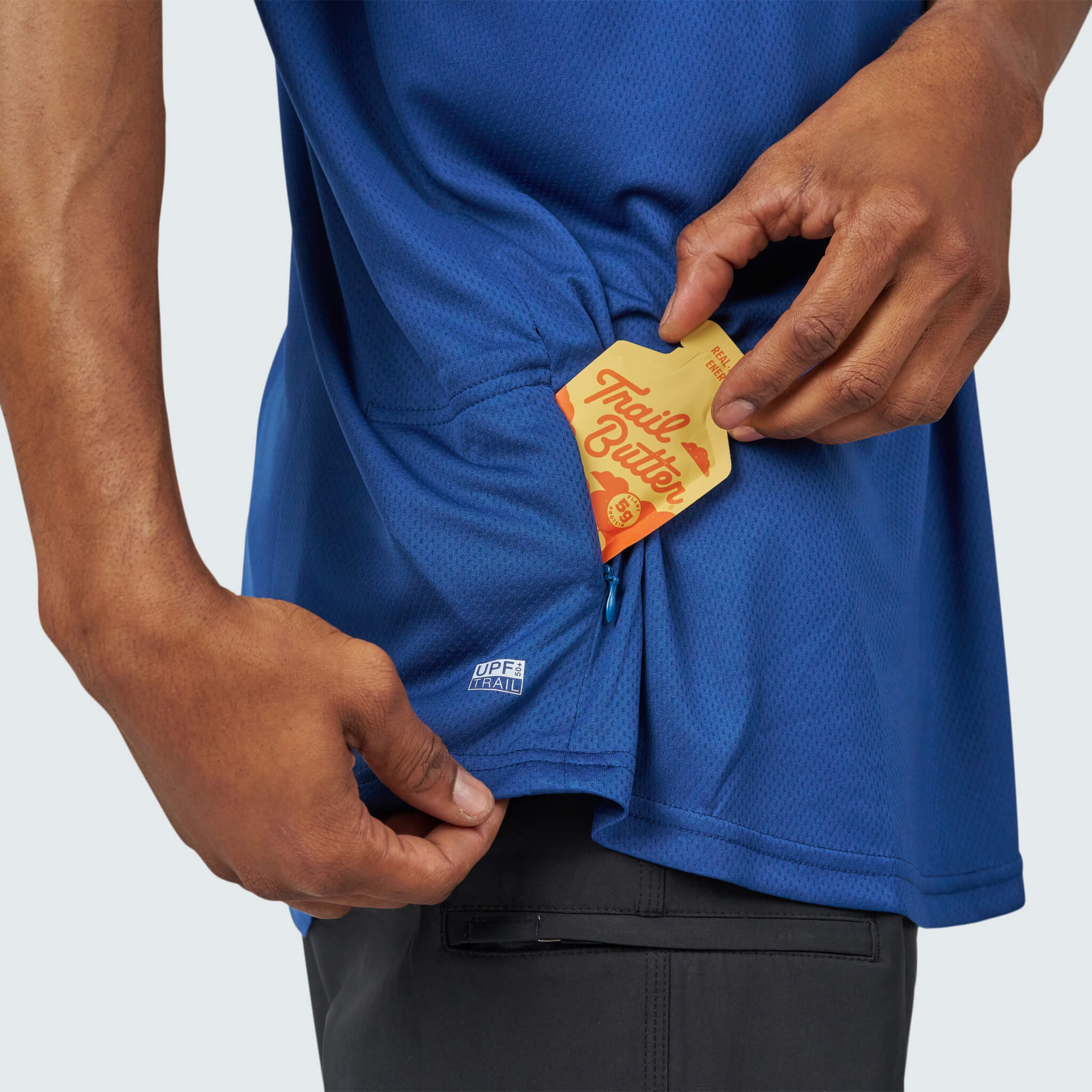 Men's Voyage Tee Shirt BlackStrap #color_deschutes