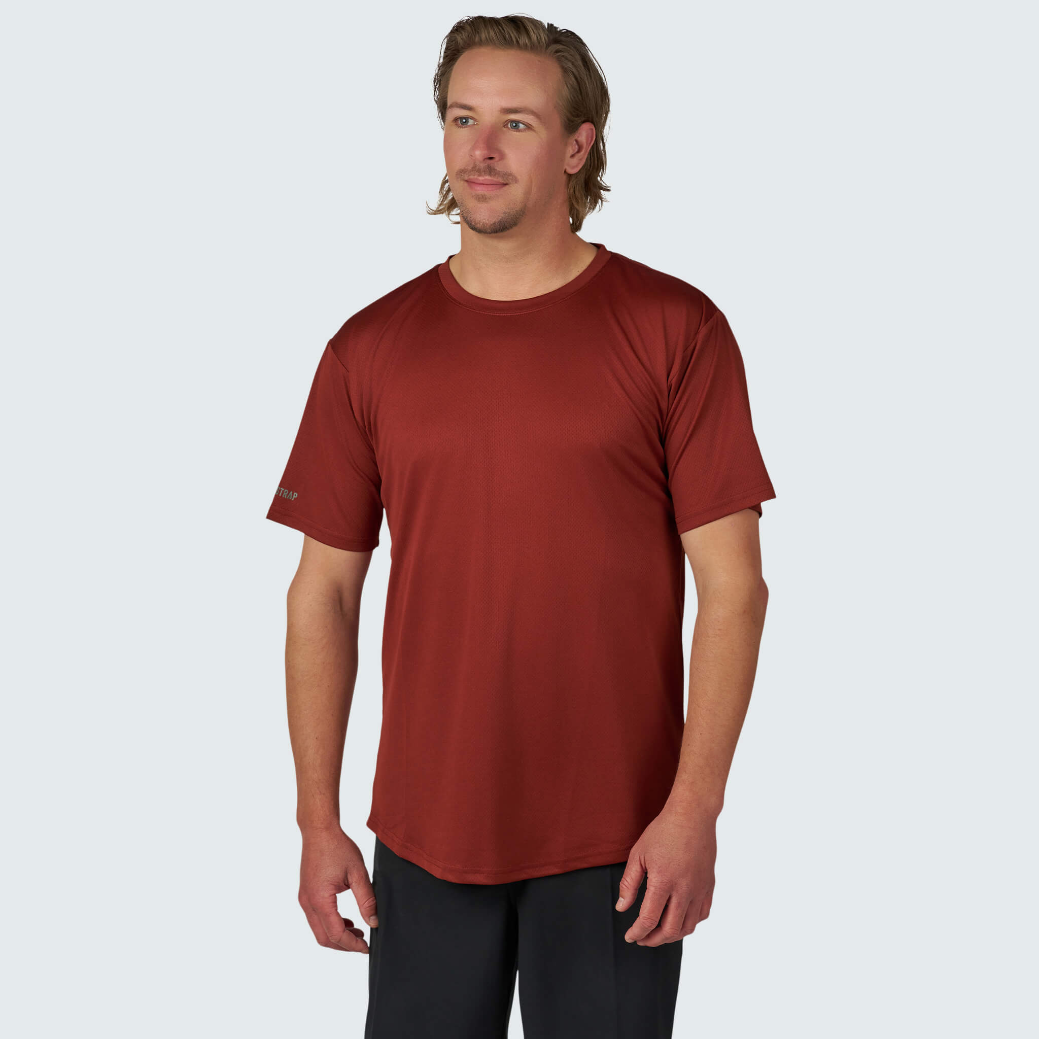 Men's Voyage Tee Shirt BlackStrap #color_jory