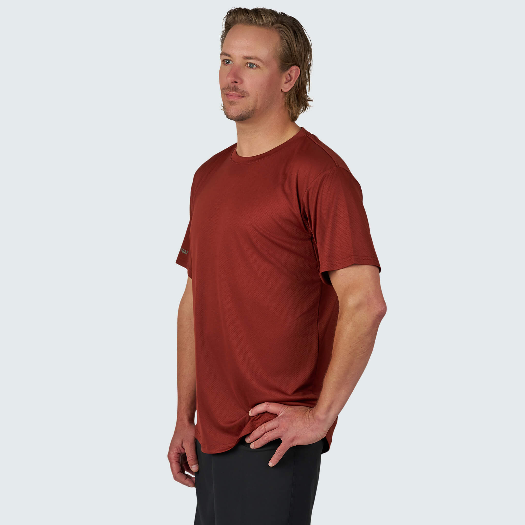 Men's Voyage Tee Shirt BlackStrap #color_jory