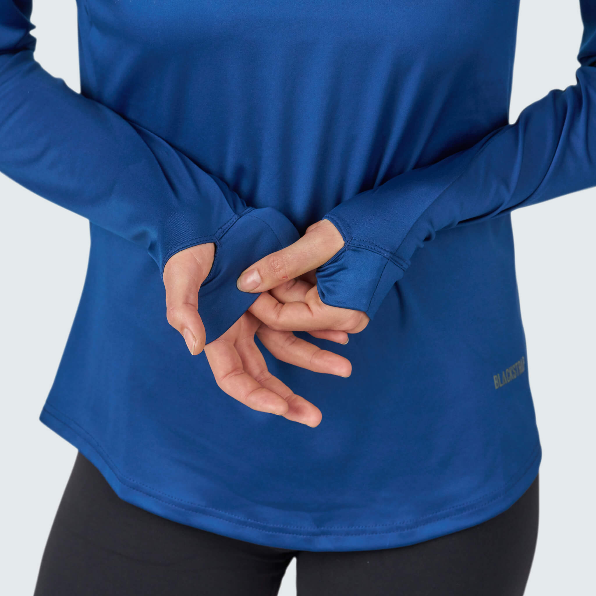 Women's Brackish Crewneck Long Sleeve BlackStrap #color_deschutes