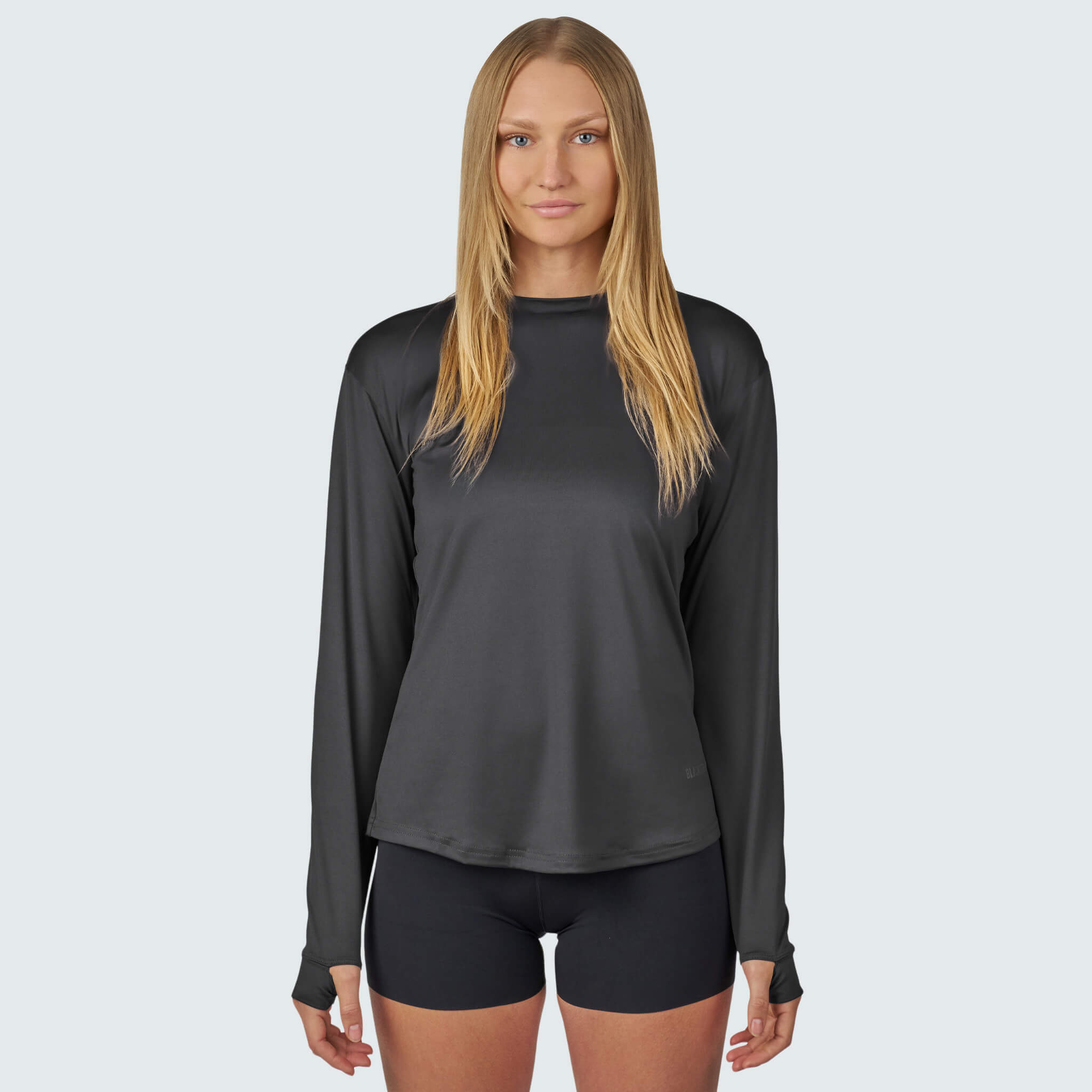 Women's Brackish Crewneck Long Sleeve BlackStrap #color_smoldered
