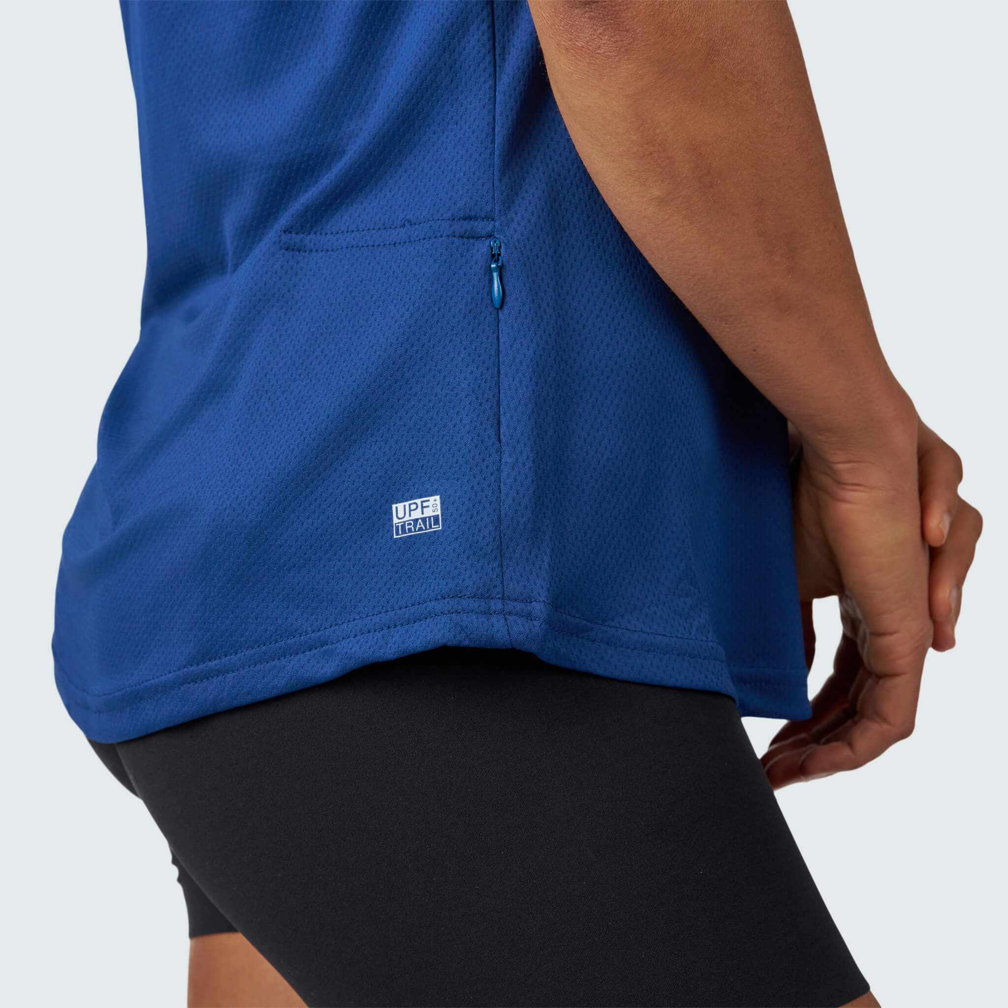 Women's Voyage Tee Shirt BlackStrap #color_deschutes