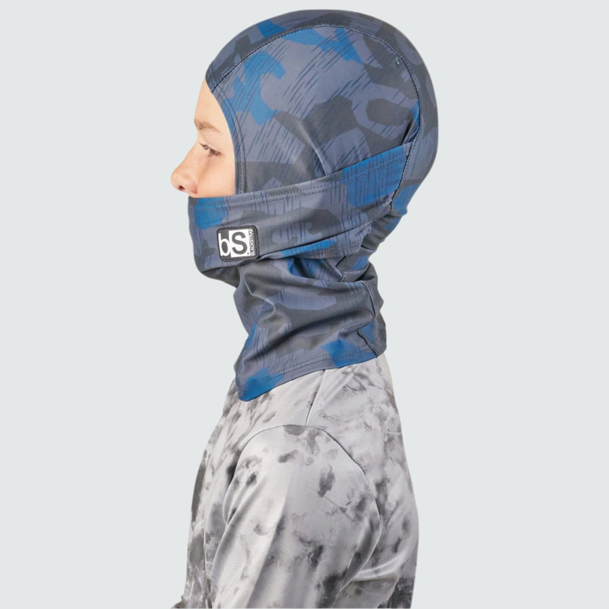 Kids' Hood Balaclava | Prints BlackStrap Frontline Slate #color_frontline slate