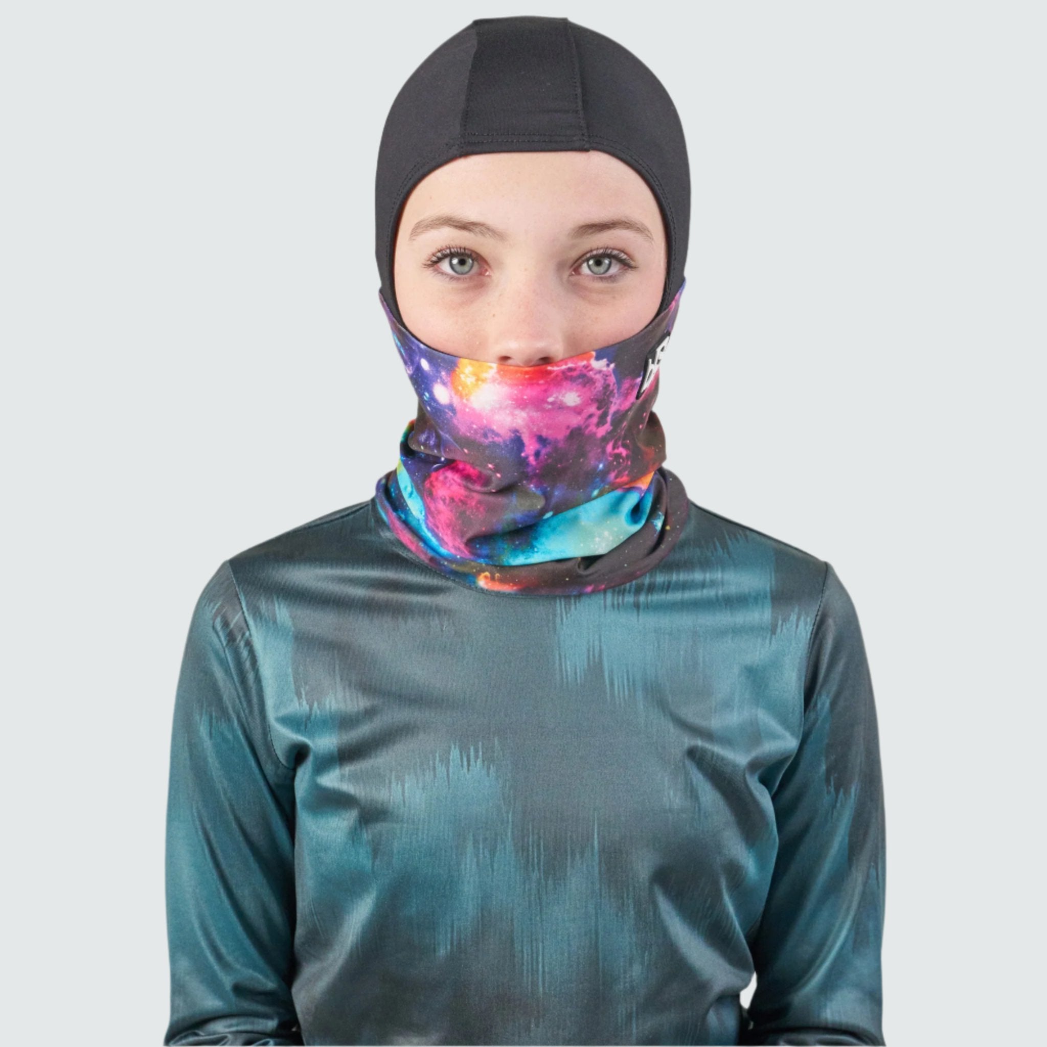 Kids' Treble Hood Balaclava BlackStrap #color_space galactic