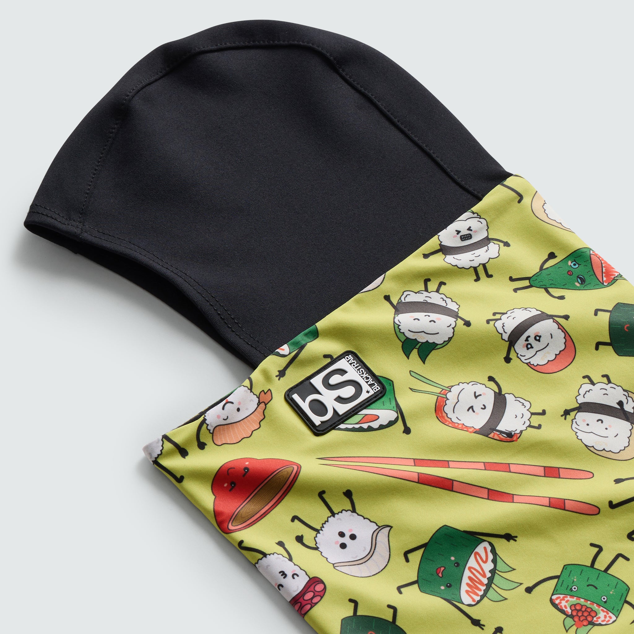 Kids' Treble Hood Balaclava BlackStrap #color_sushi wasabi