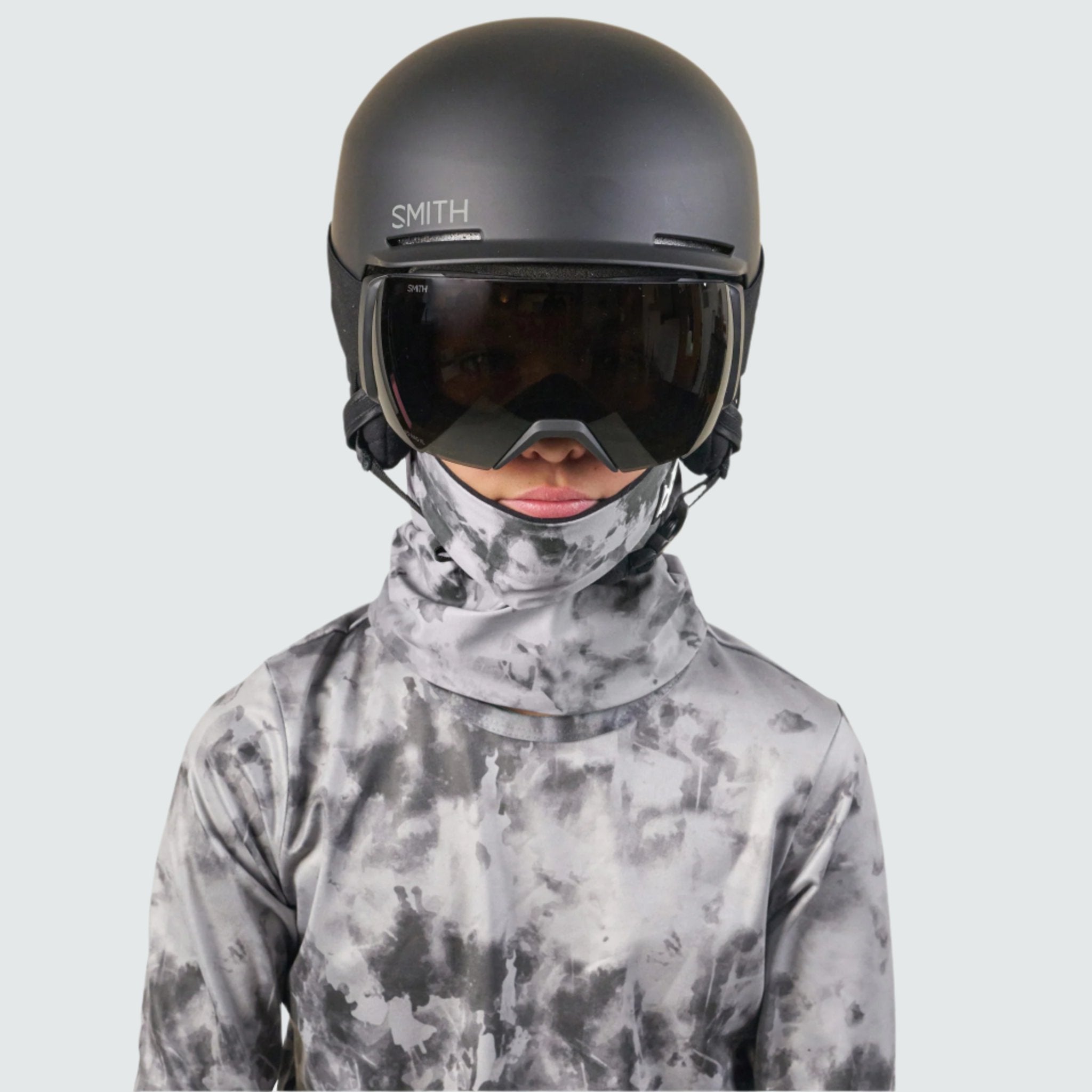 Kids' Treble Hood Balaclava BlackStrap #color_tie dye steel