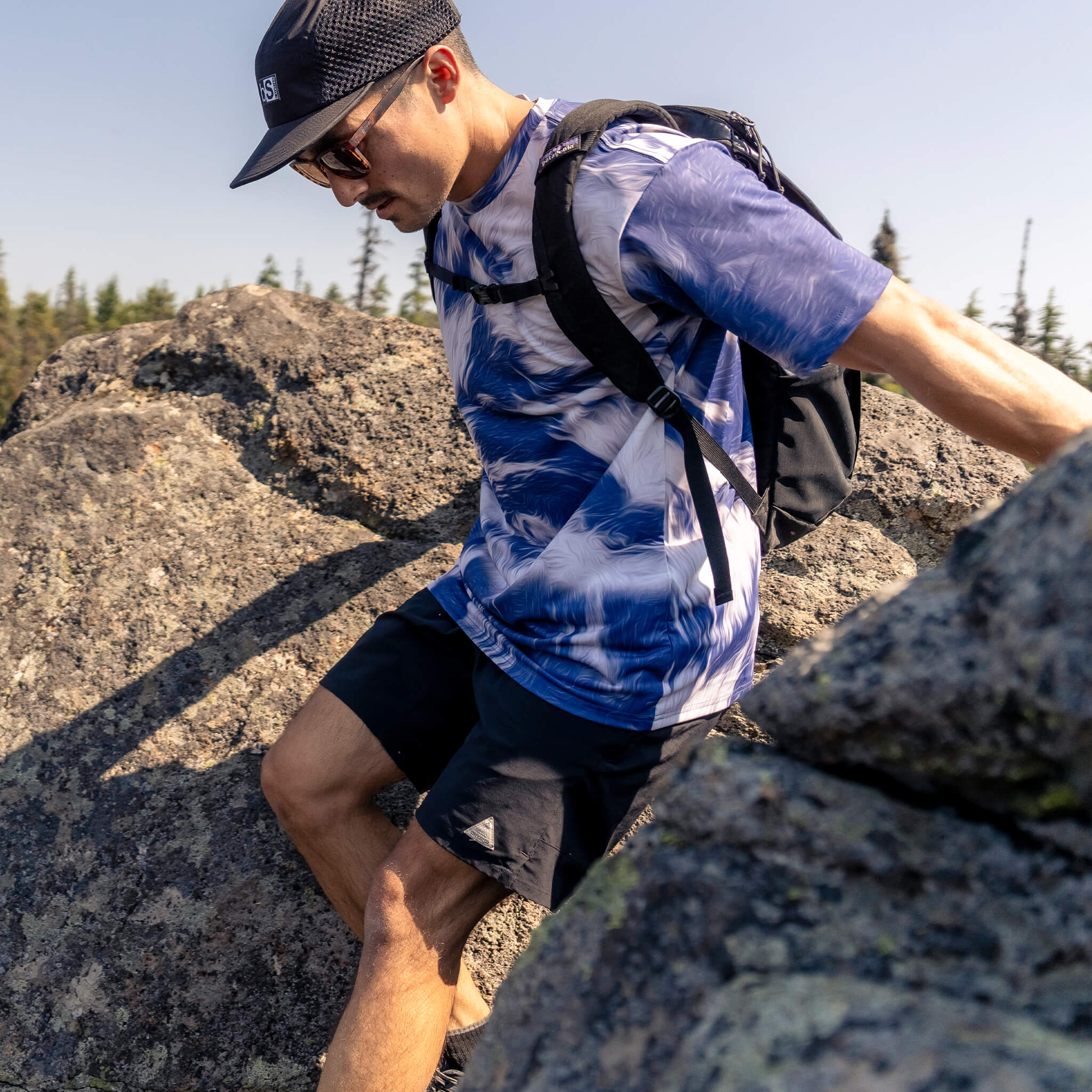 Men's Aspect Tee Shirt BlackStrap