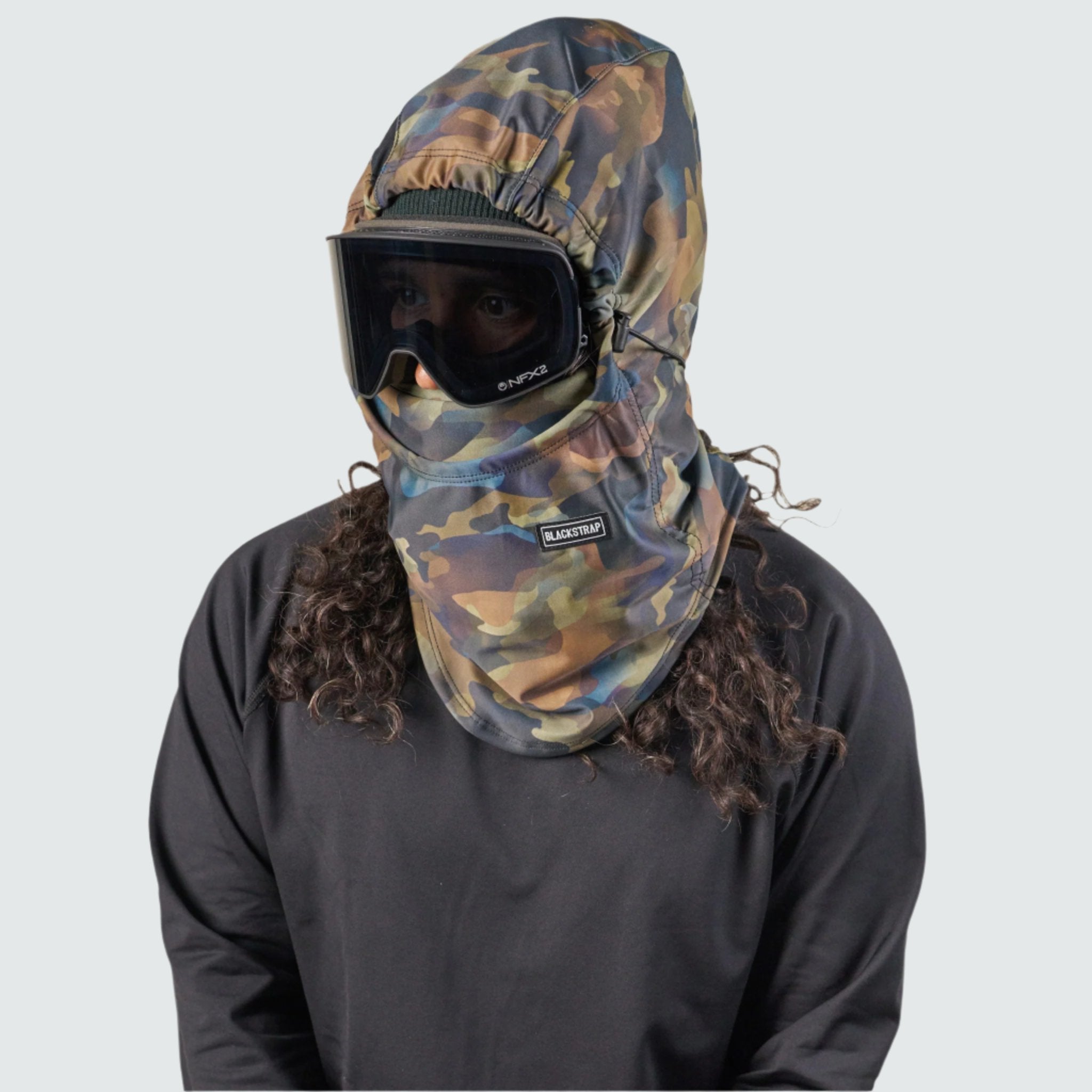 Team Hood Balaclava | Prints BlackStrap #color_commando storm