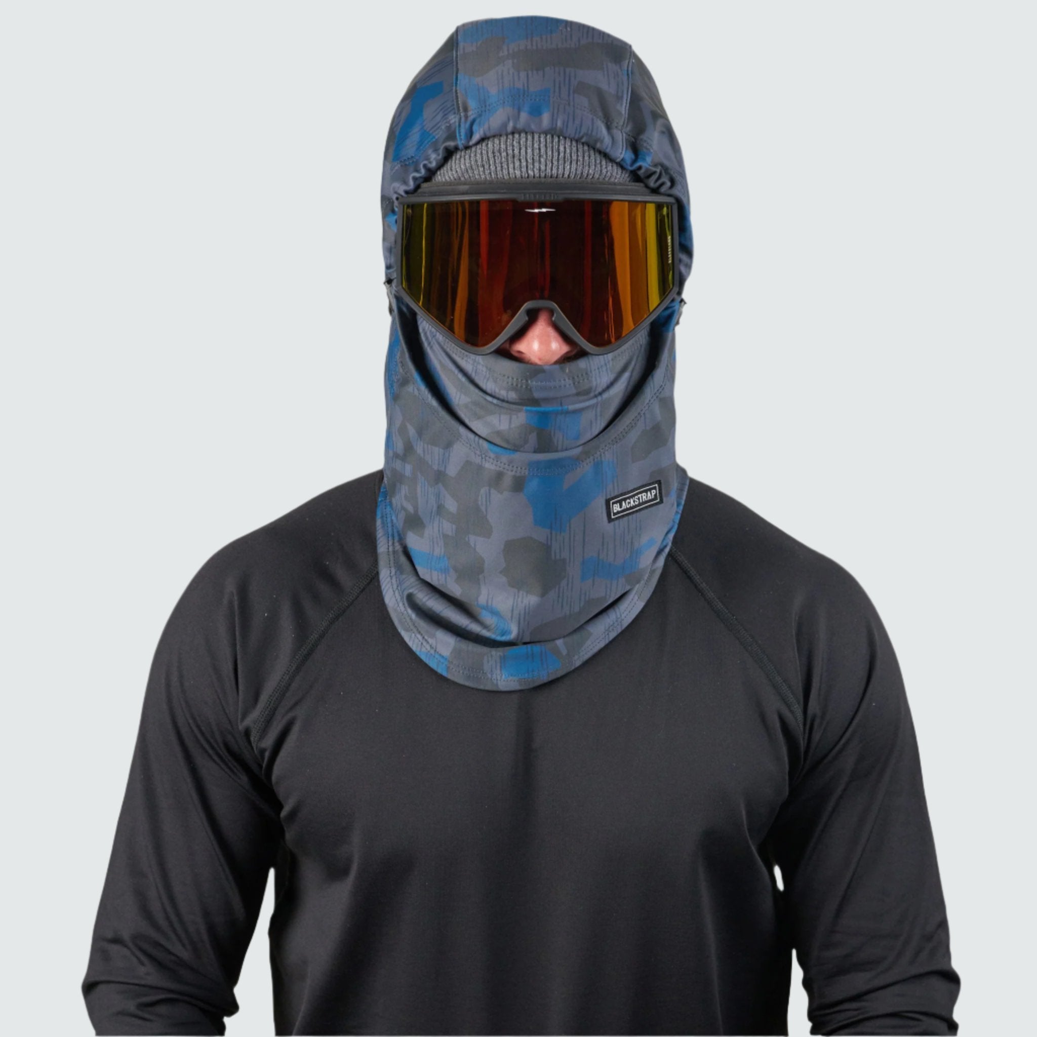 Team Hood Balaclava | Prints BlackStrap #color_frontline slate