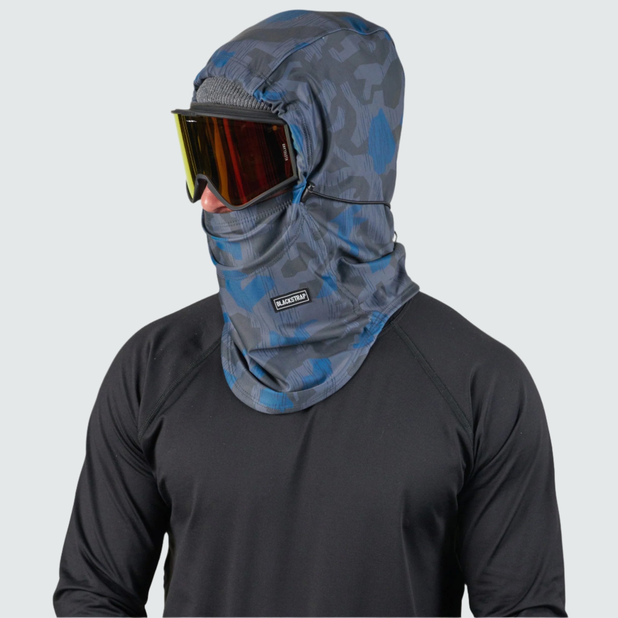 Team Hood Balaclava | Prints BlackStrap #color_frontline slate