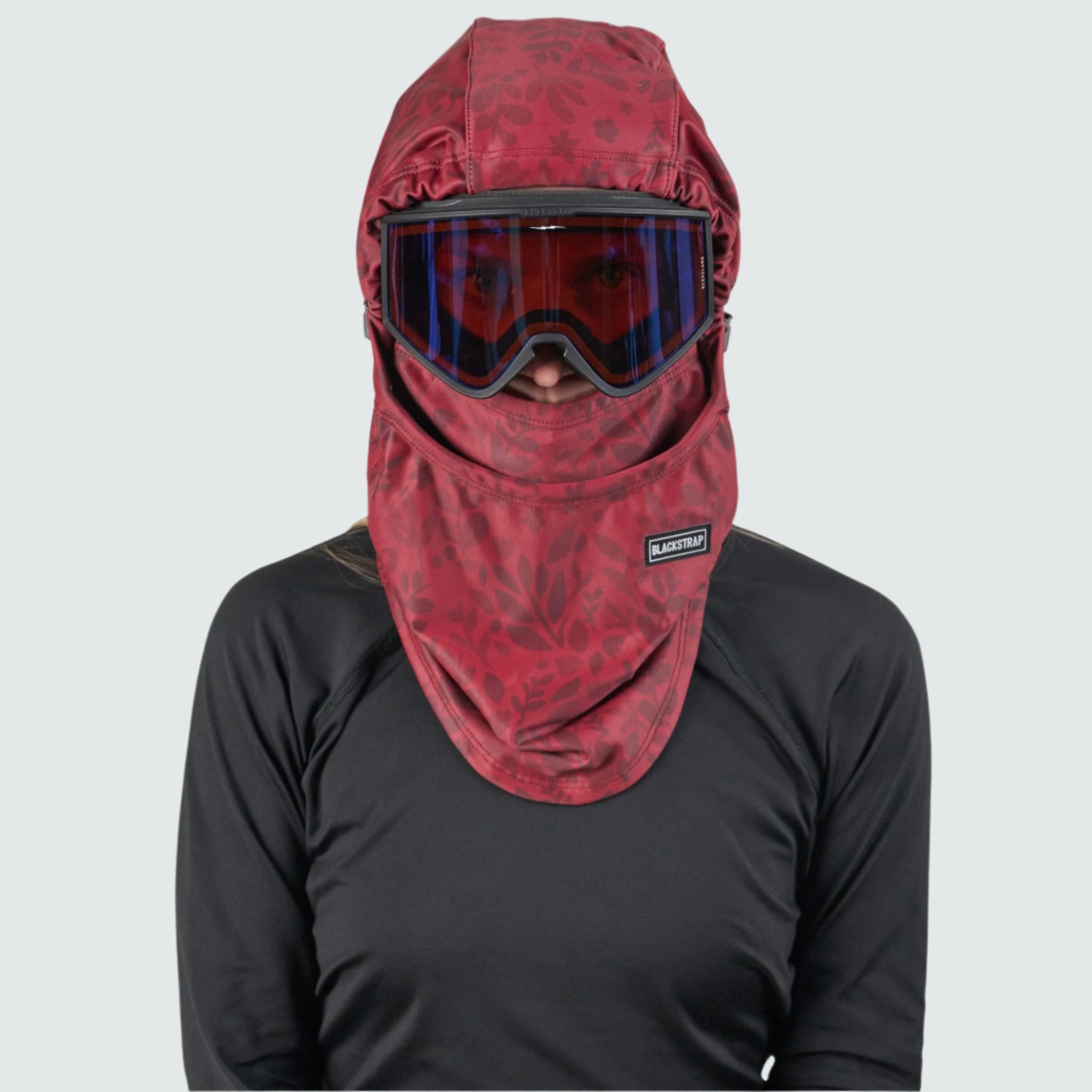 Team Hood Balaclava | Prints BlackStrap #color_springy maroon