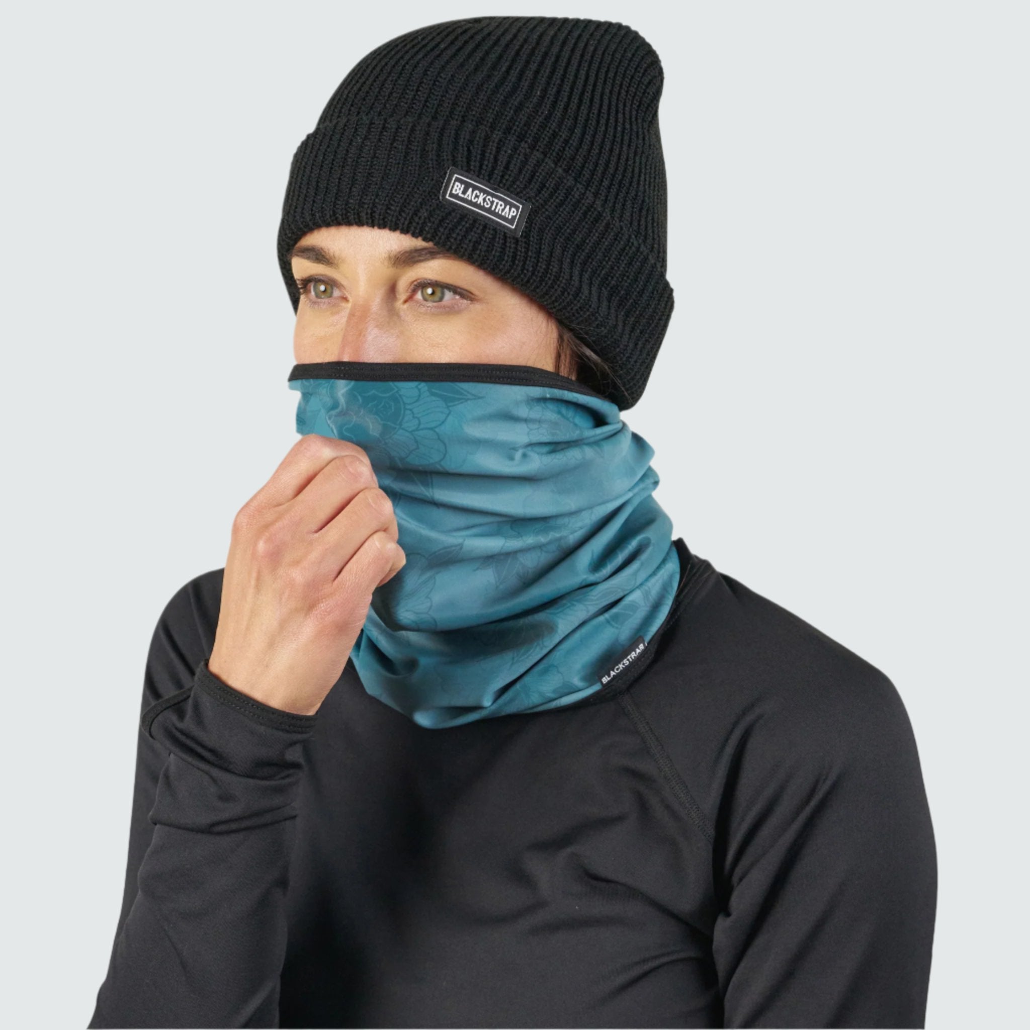 Apex Tube Neck Warmer | Prints BlackStrap Flora Nautical #color_flora-nautical