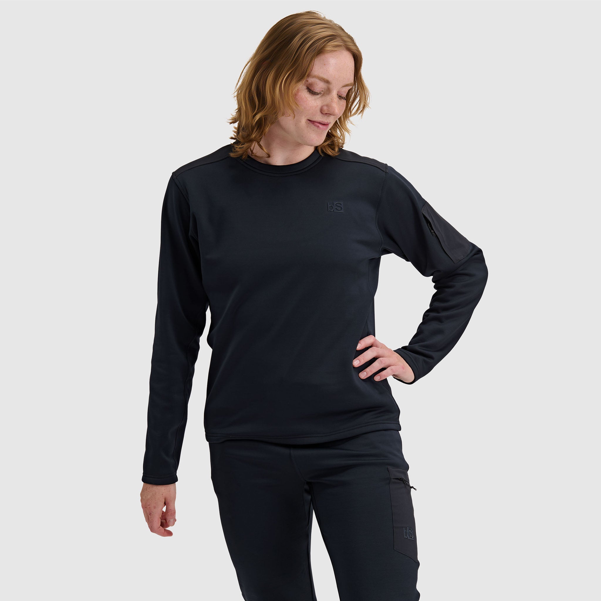 BlackStrap Women's Spectrum Pullover Fleece fit video