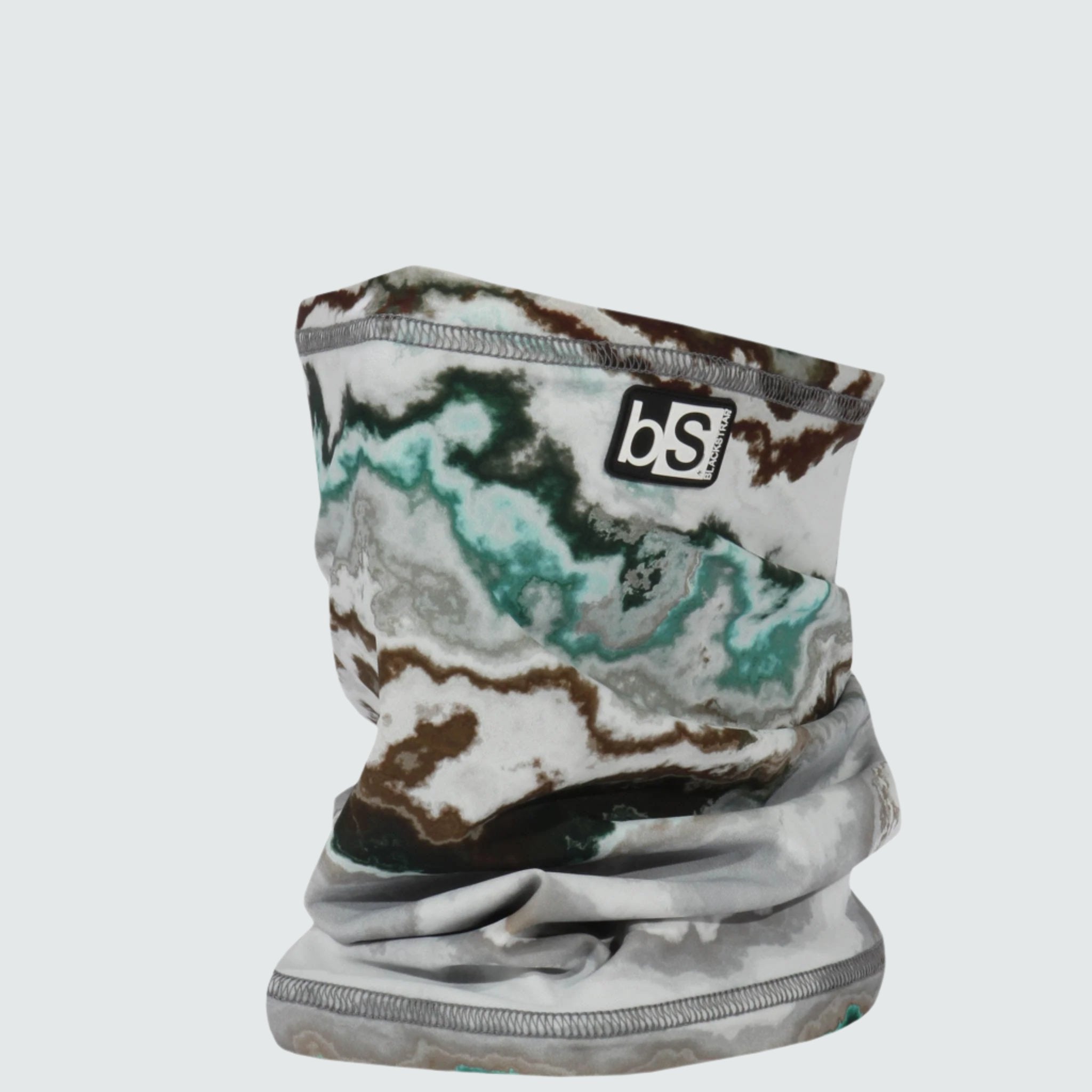 Dual Layer Tube Neck Warmer | Prints BlackStrap Acid Wash Green #color_acid wash green