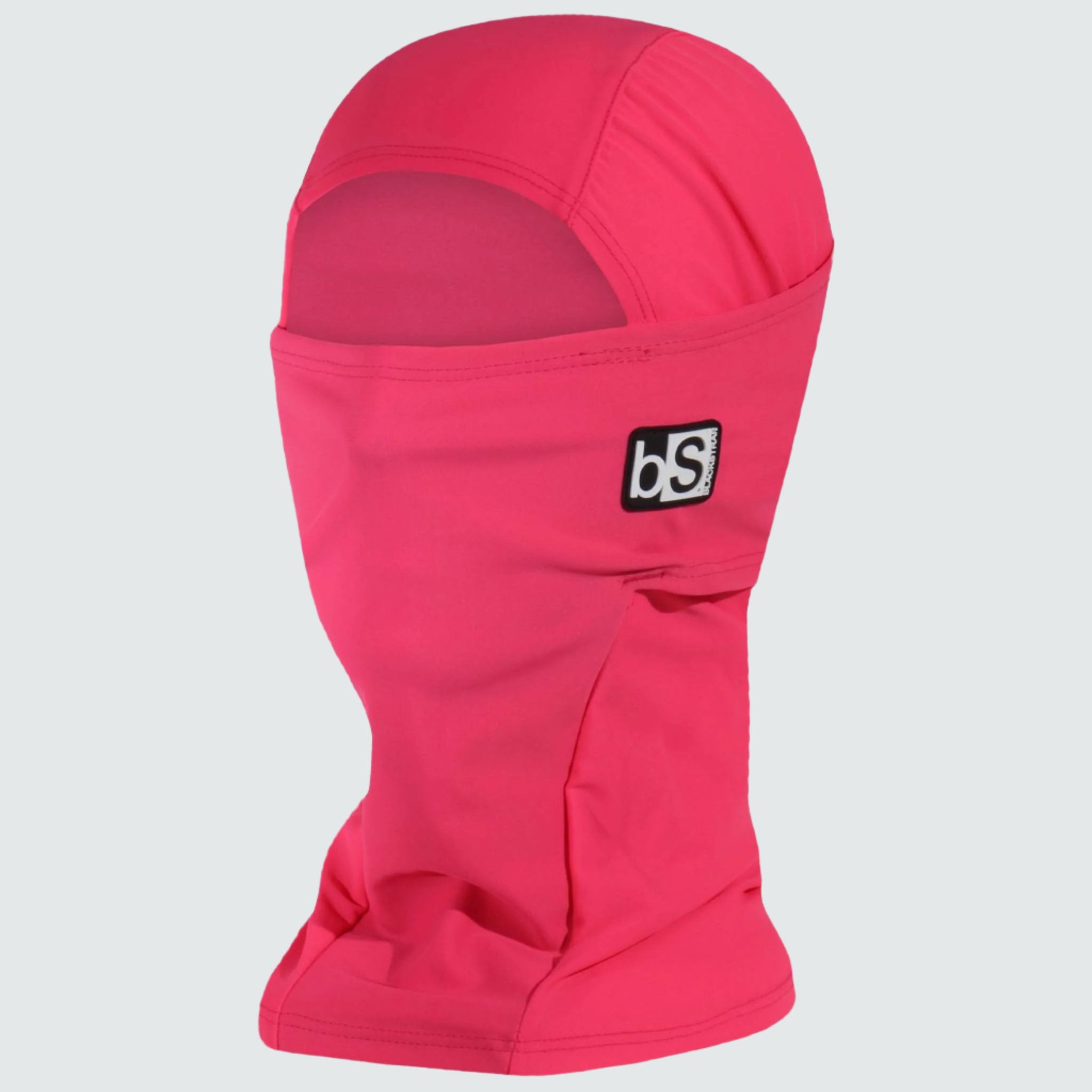 Hood Balaclava | Solids BlackStrap Bright Coral #color_bright coral