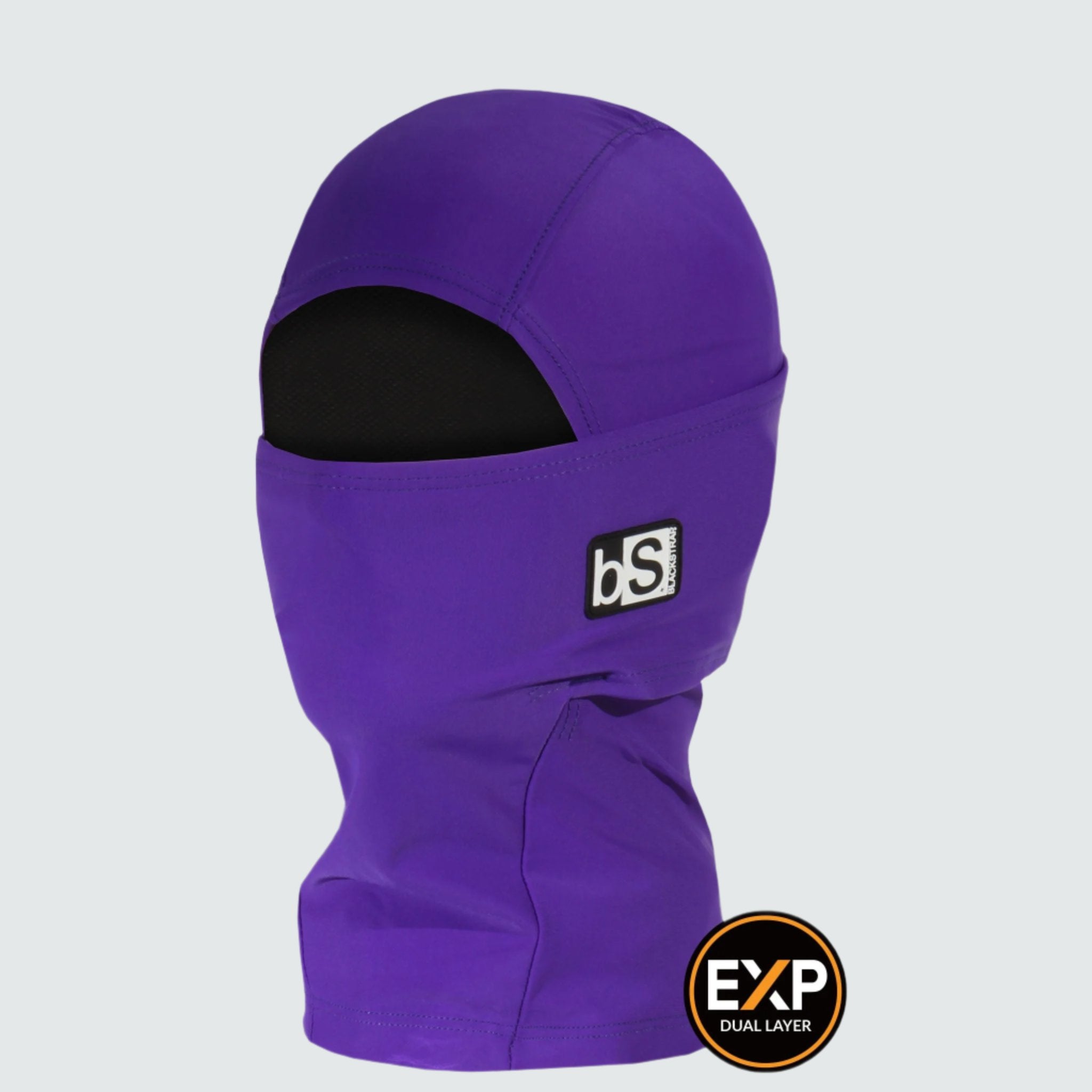 Kids' Expedition Hood Balaclava | Solids BlackStrap Deep Purple #color_deep-purple