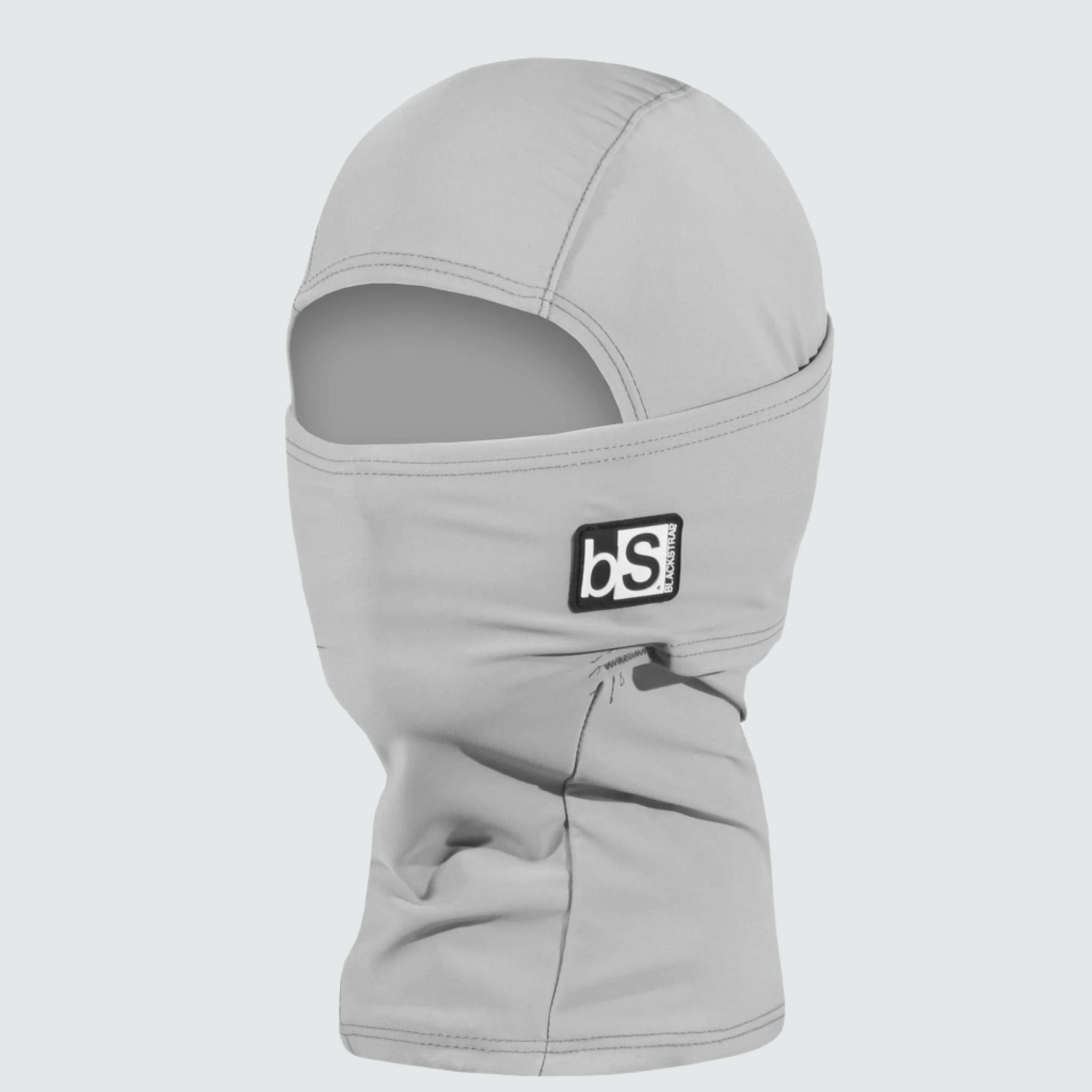 Kids' Hood Balaclava | Solids BlackStrap Steel #color_steel