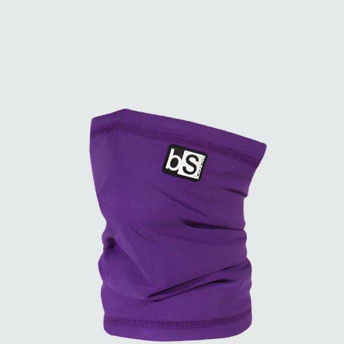 Kids' Dual Layer Tube Neck Warmer | Solids BlackStrap Deep Purple #color_deep-purple