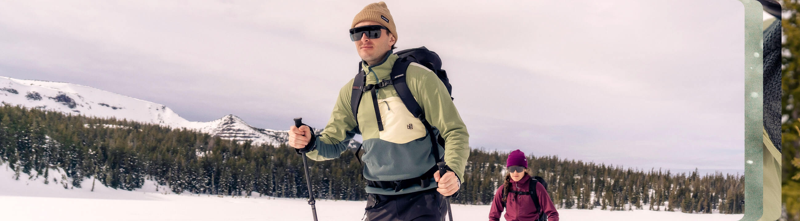 Men's BlackStrap new arrivals- hiking by a lake