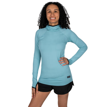 Women's Brackish Hoodie BlackStrap #color_coastal