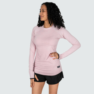 Women's Brackish Crewneck Long Sleeve BlackStrap #color_mauve