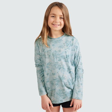 Kids' Brackish Crewneck Long Sleeve BlackStrap #color_aloha