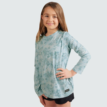 Kids' Brackish Crewneck Long Sleeve BlackStrap #color_aloha