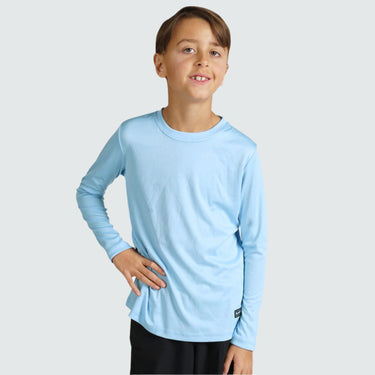 Kids' Brackish Crewneck Long Sleeve BlackStrap #color_bluebird