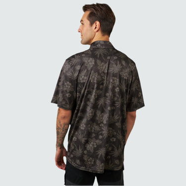 Men's Brackish Button Up BlackStrap #color_aloha-mocha