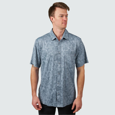 Men's Brackish Button Up BlackStrap #color_pipeline-ocean