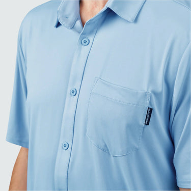 Men's Brackish Button Up BlackStrap #color_bluebird