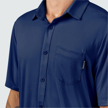 Men's Brackish Button Up BlackStrap #color_navy