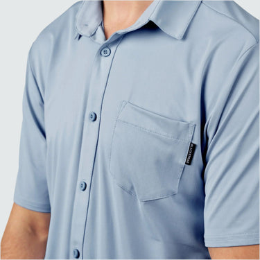 Men's Brackish Button Up BlackStrap #color_slate