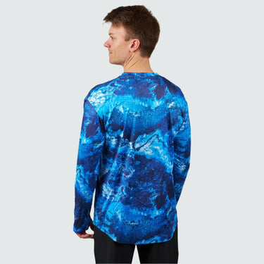 Men's Brackish Crewneck Long Sleeve BlackStrap #color_realtree-swell