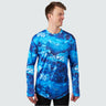 Men's Brackish Crewneck Long Sleeve BlackStrap #color_realtree-swell