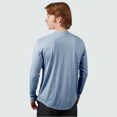 Men's Brackish Crewneck Long Sleeve BlackStrap #color_slate