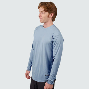 Men's Brackish Crewneck Long Sleeve BlackStrap #color_slate