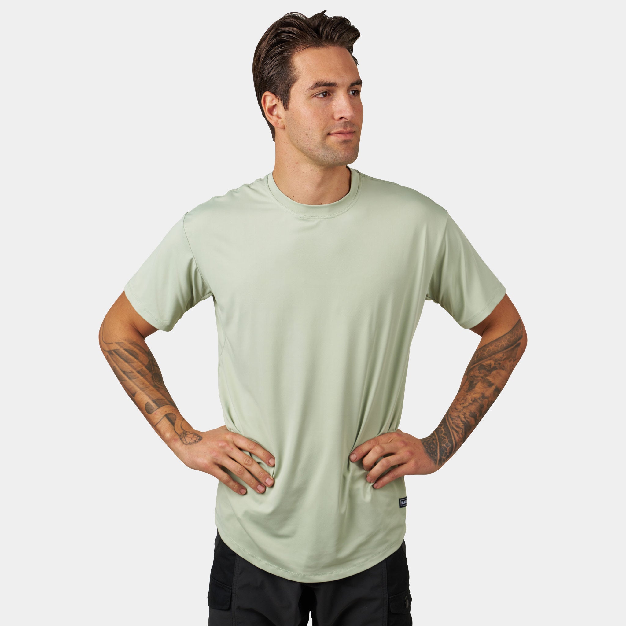 Men's Brackish T-Shirt BlackStrap #color_olive
