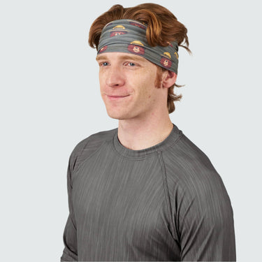 Multifunctional UV Headband BlackStrap #color_emojis-smokey