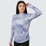 Women's Brackish Crewneck Long Sleeve BlackStrap #color_realtree-lavender