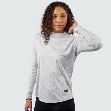 Women's Brackish Crewneck Long Sleeve BlackStrap #color_springy-shades