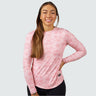 Women's Brackish Crewneck Long Sleeve BlackStrap #color_trailhead-coral