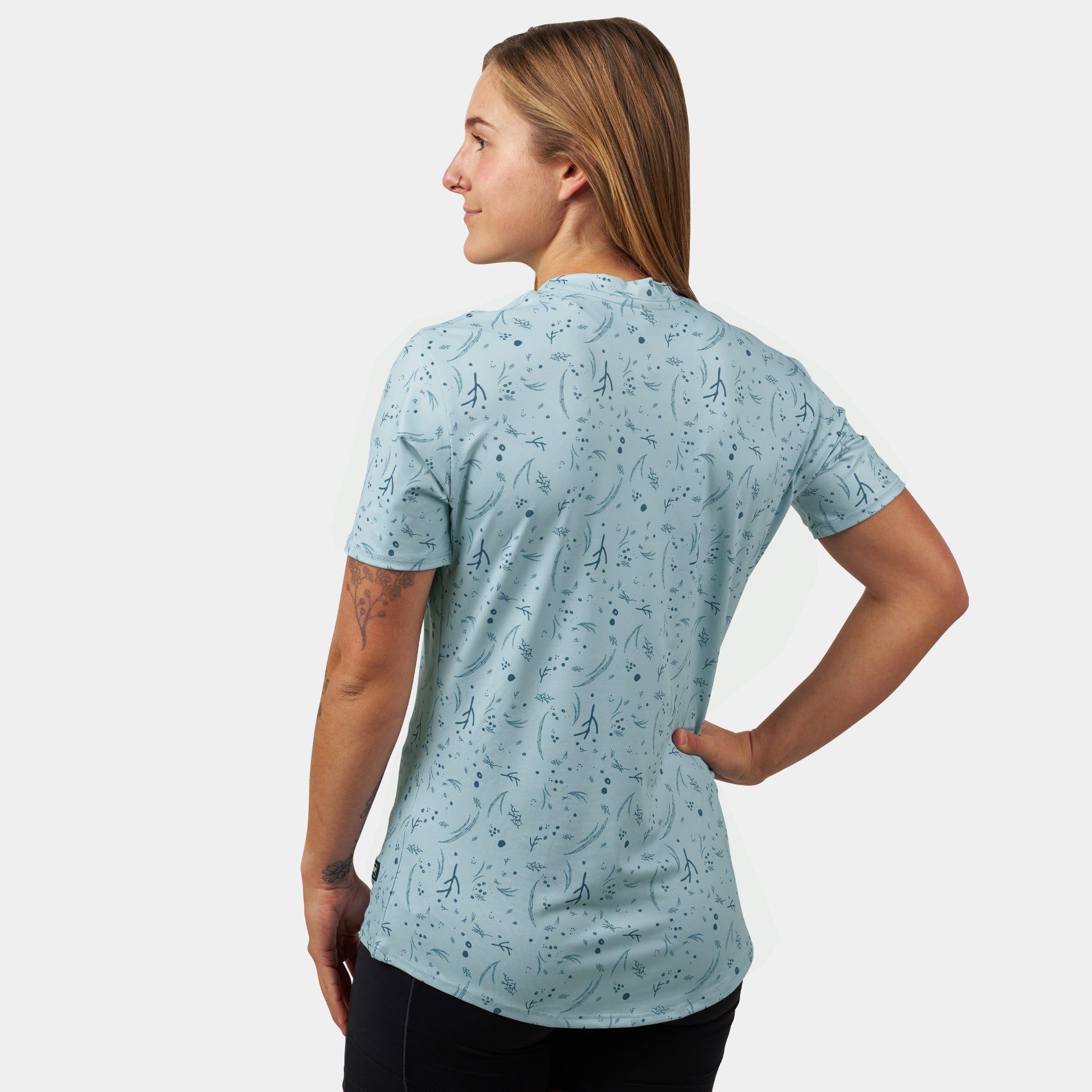 Women's Brackish T-Shirt BlackStrap #color_juniper slate