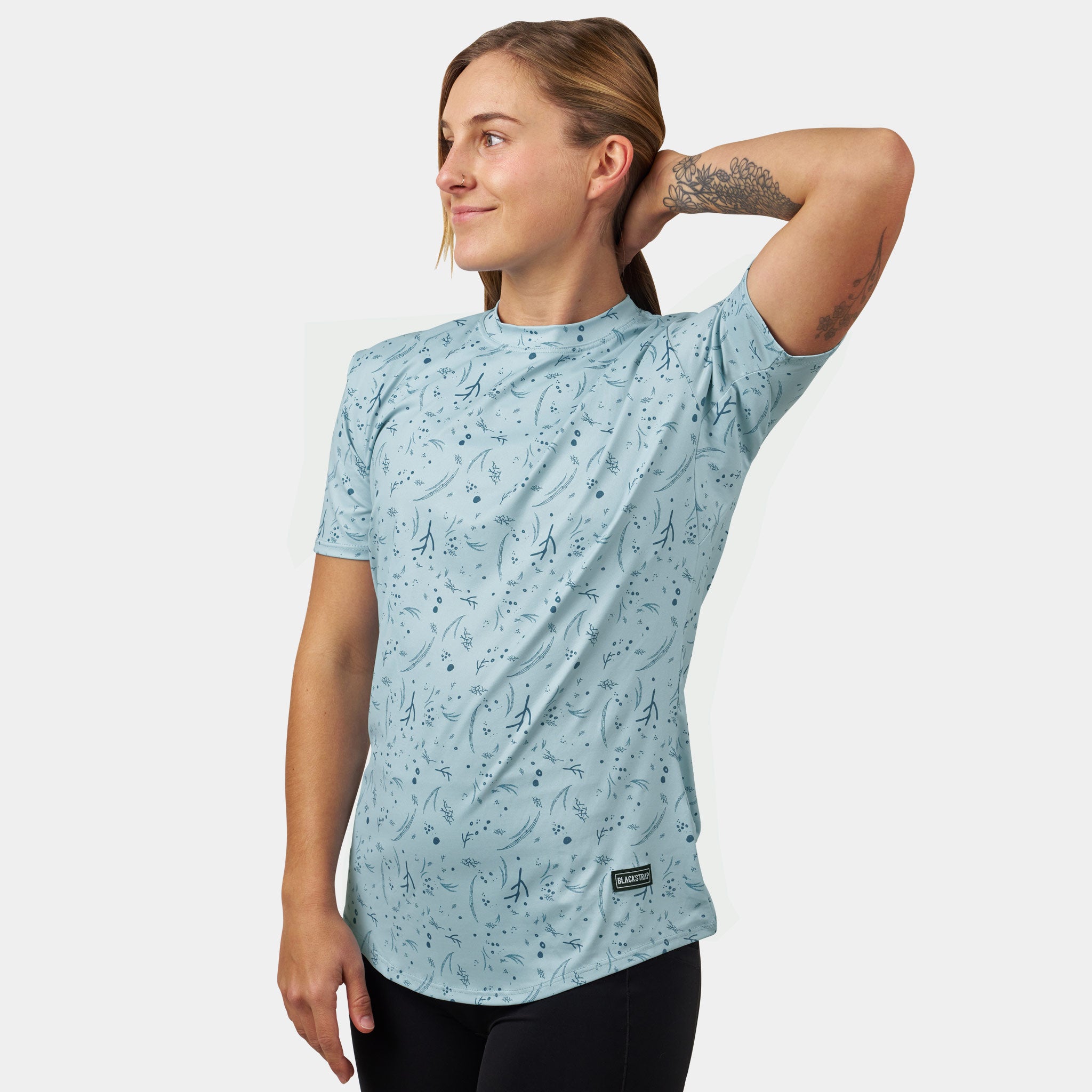 Women's Brackish T-Shirt BlackStrap #color_juniper slate