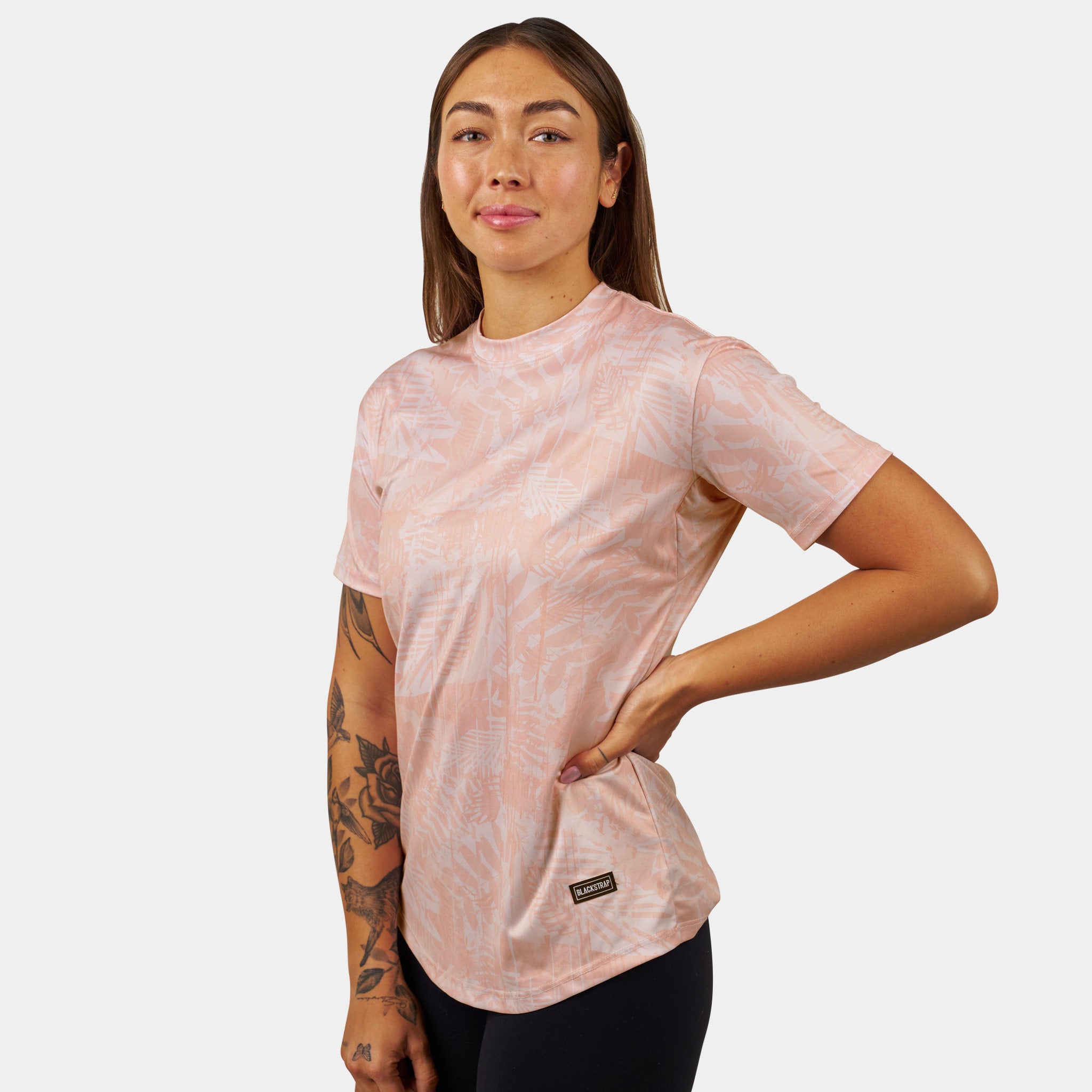 Women's Brackish T-Shirt BlackStrap #color_safari peach