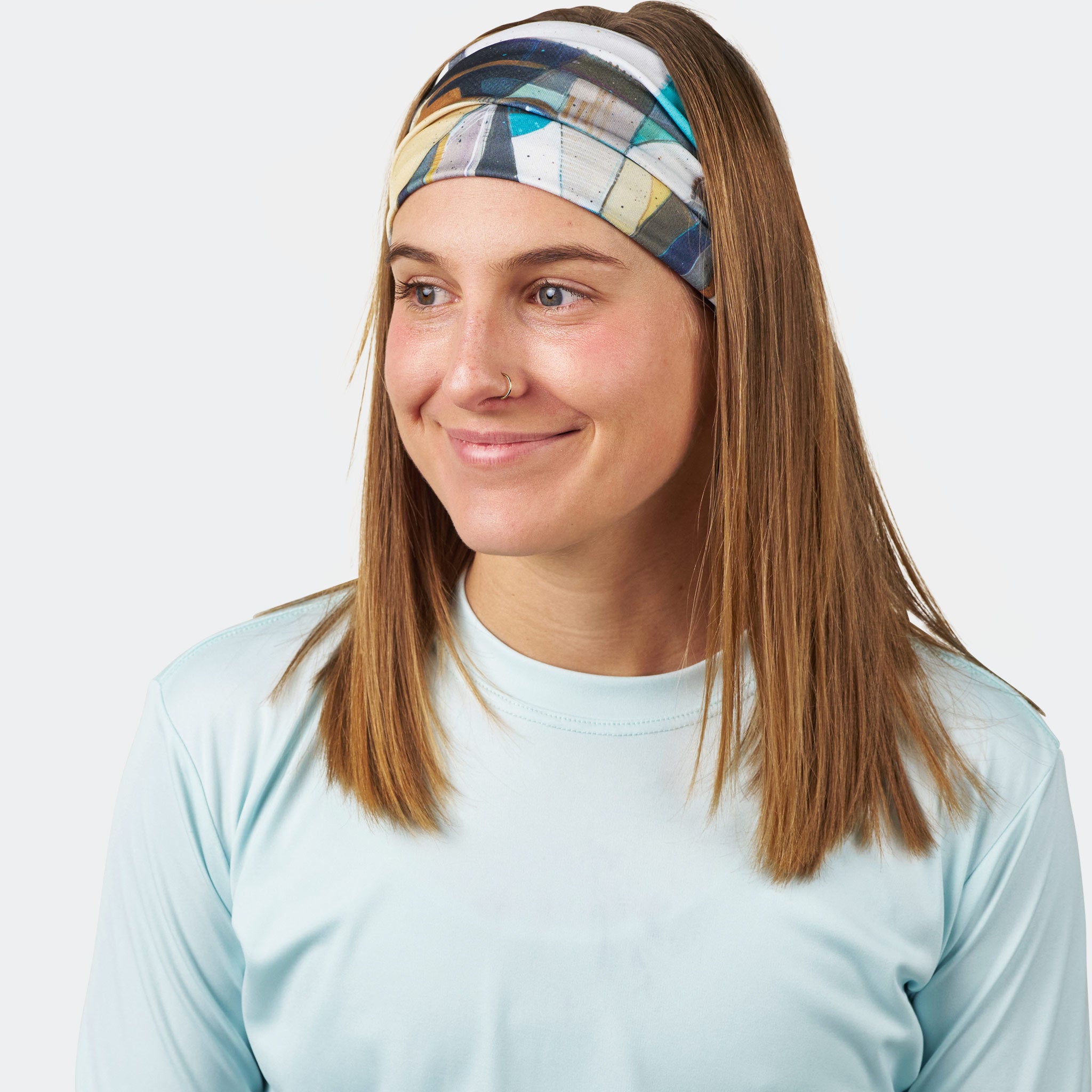 Multifunctional UV Headband BlackStrap #color_stag party
