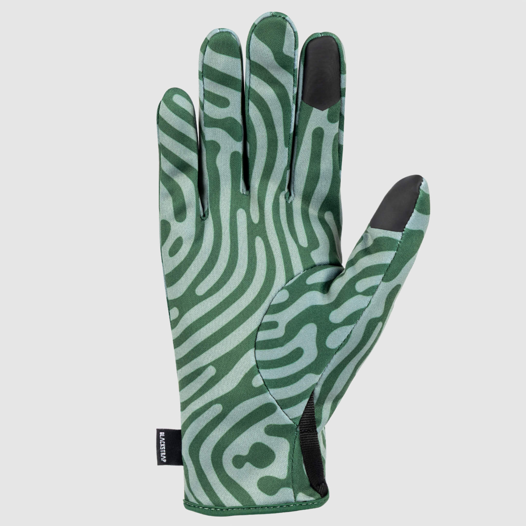 BlackStrap Baseliner Glove liner palm#color_inprint obsidian