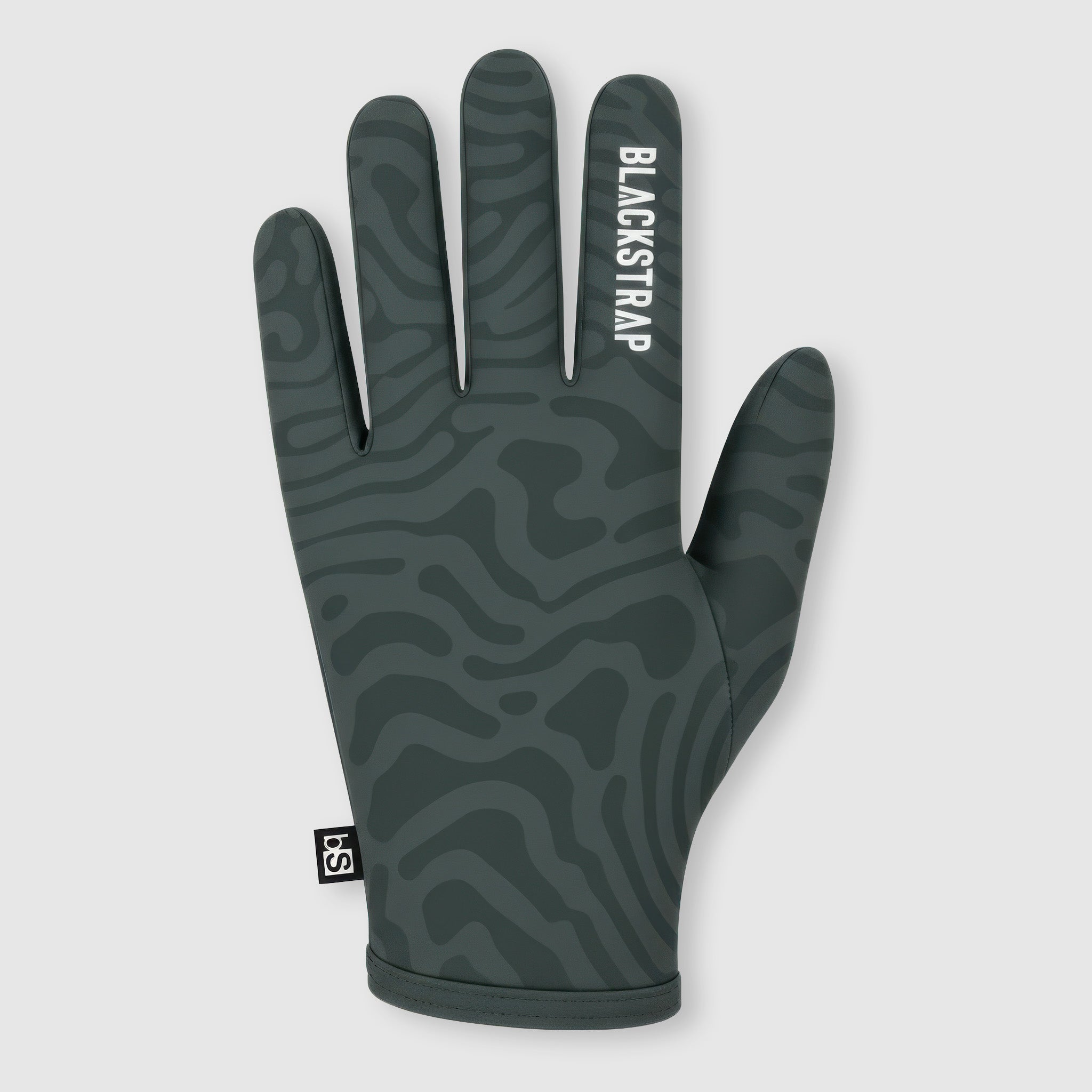 BlackStrap Baseliner Glove liner #color_inprint obsidian
